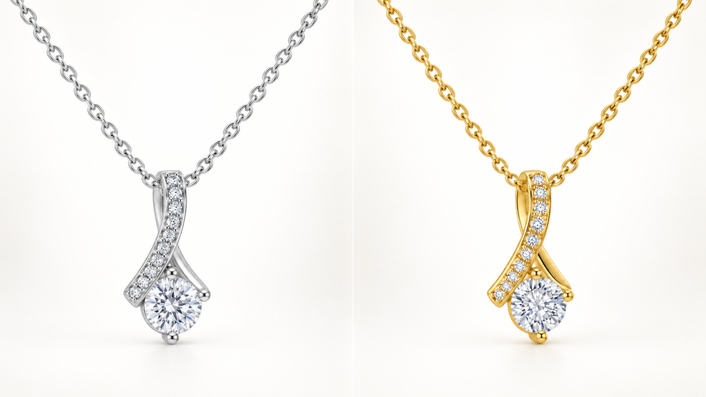White Gold vs. Yellow Gold: Which Necklace Finish Makes the Better Gift?