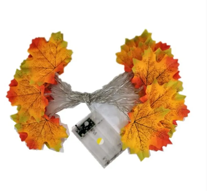 Maple Leaf String Lights