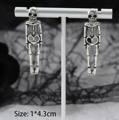 Halloween Skeleton Earrings – A Playful Gothic Accent