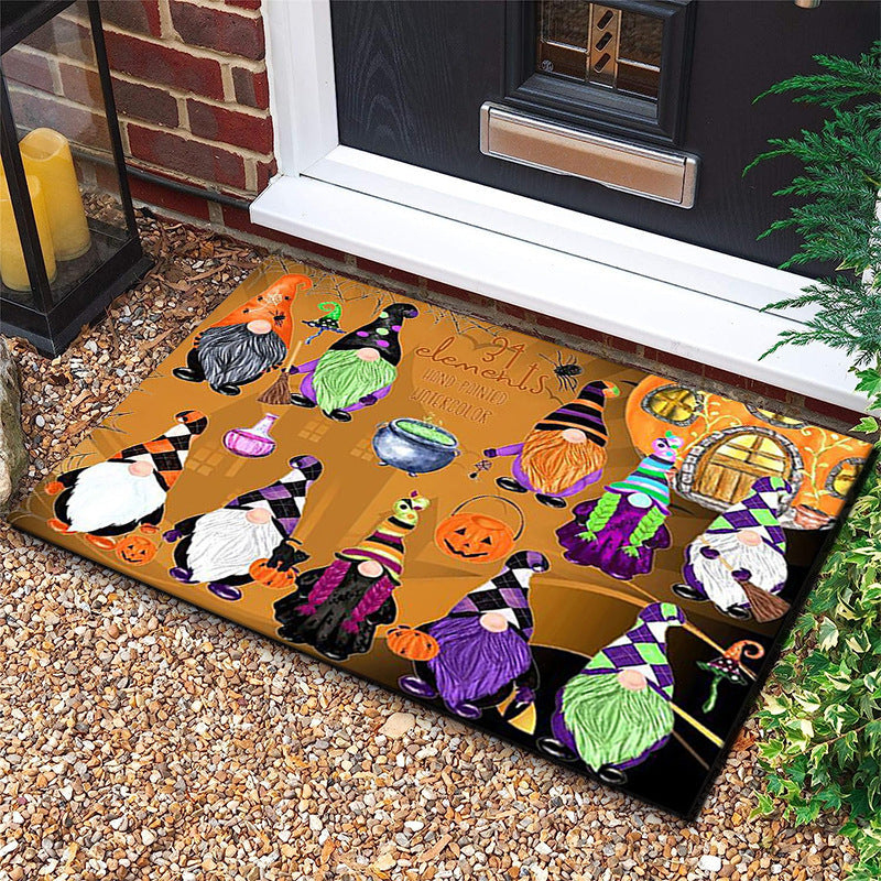 Fall Pumpkin Door Mat
