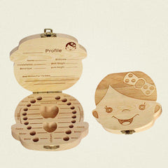 Wooden Baby Keepsake Memory Box — Boy or Girl