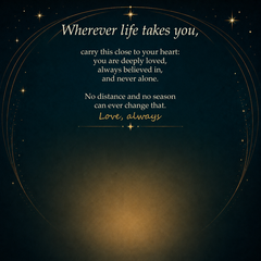 Wherever Life Takes You — Alluring Beauty Necklace & Red Rose Gift Box