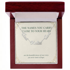 Names Close to Your Heart – Personalized Multiple Name Necklace