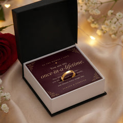 My Once-in-a-Lifetime – Personalized Engraved Ring
