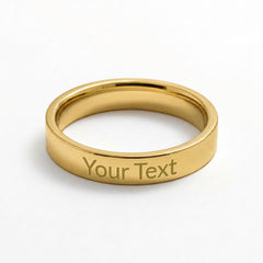 My Once-in-a-Lifetime – Personalized Engraved Ring