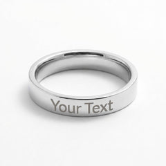 My Once-in-a-Lifetime – Personalized Engraved Ring