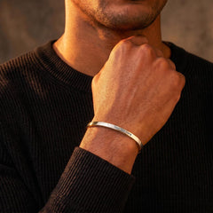 Engraved Cuff Bracelet — Words I Owe You Apology Gift for Wife or Girlfriend