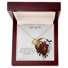 Halloween Love Knot Necklace Gift for Her – Every Afterlife