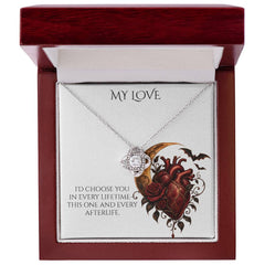 Halloween Love Knot Necklace Gift for Her – Every Afterlife