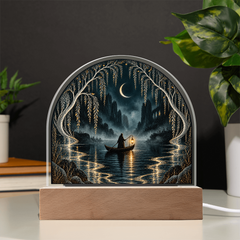 Gothic Ferryman LED Acrylic Plaque - The Last Lantern