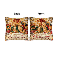 Wrapped in Christmas Joy – Luxury Gifts Classic Pillow