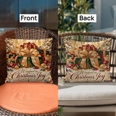 Wrapped in Christmas Joy – Luxury Gifts Classic Pillow