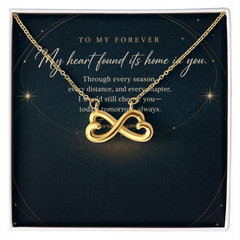 My Heart Found Its Home in You — Endless Love Necklace