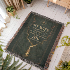 Wife Heirloom Woven Blanket – The Shortest Way Home