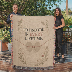 Heirloom Woven Blanket – I'd Find You in Every Lifetime