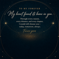 My Heart Found Its Home in You — Endless Love Necklace