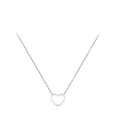 Stainless Steel Heart Pendant Necklace